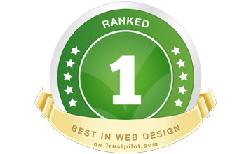 Trustpilot badge - HotDoodle ranked 1 in web design