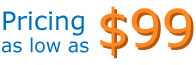 You can hire a website expert to make a website for your business for as low as $99.